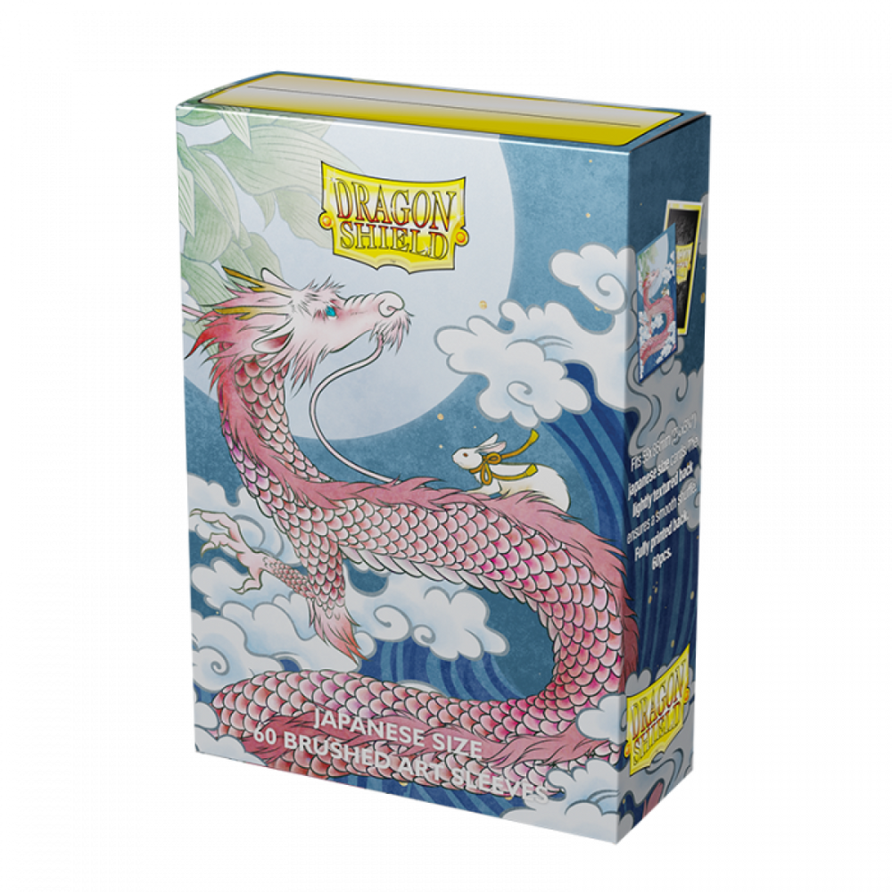 Dragon Shield: Japanese Size Sleeves – Brushed Art – Water Rabbit 2023