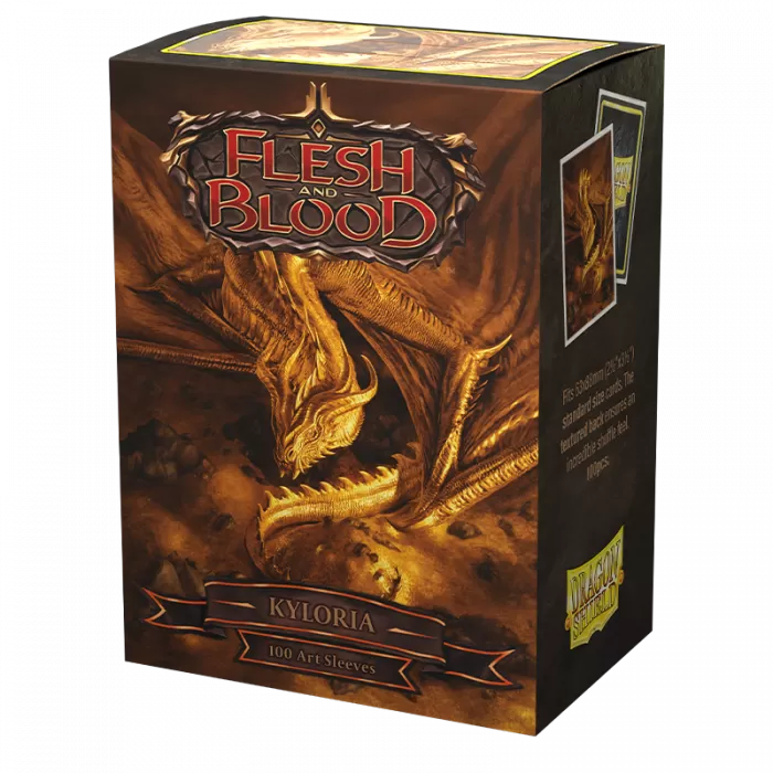 Sleeves - Dragon Shield - Box 100 - Matte Art - Flesh and Blood Kyloria-1