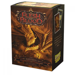 Sleeves - Dragon Shield - Box 100 - Matte Art - Flesh and Blood Kyloria