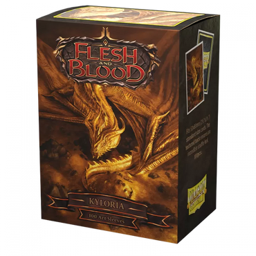 Sleeves - Dragon Shield - Box 100 - Matte Art - Flesh and Blood Kyloria