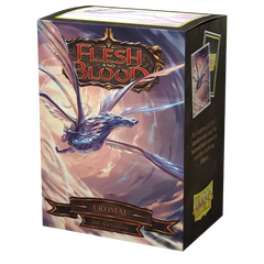 Sleeves - Dragon Shield - Box 100 - Matte Art - Flesh and Blood Cromai-1