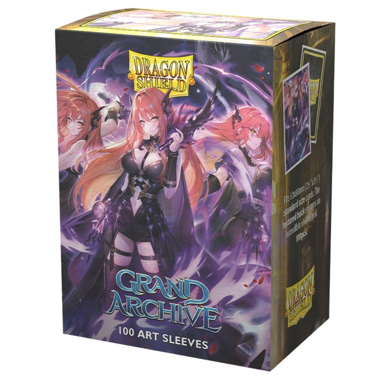 Dragon Shield: Sleeves – Matte Art – Grand Archive: Tristan, Shadowdancer-1