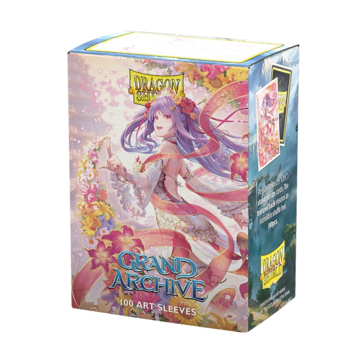 Dragon Shield: Sleeves – Matte Art – Grand Archive: Diao Chan, Idyll Corsage-1