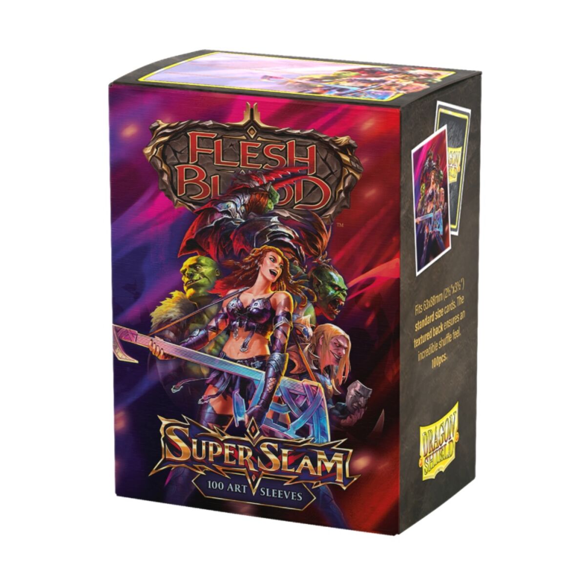 Dragon Shield: Sleeves – Matte Art – Flesh and Blood: Super Slam-1