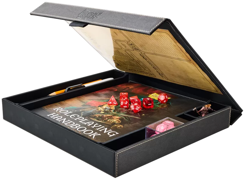 Dragon Shield Roleplaying Player Companion Iron Grey-2