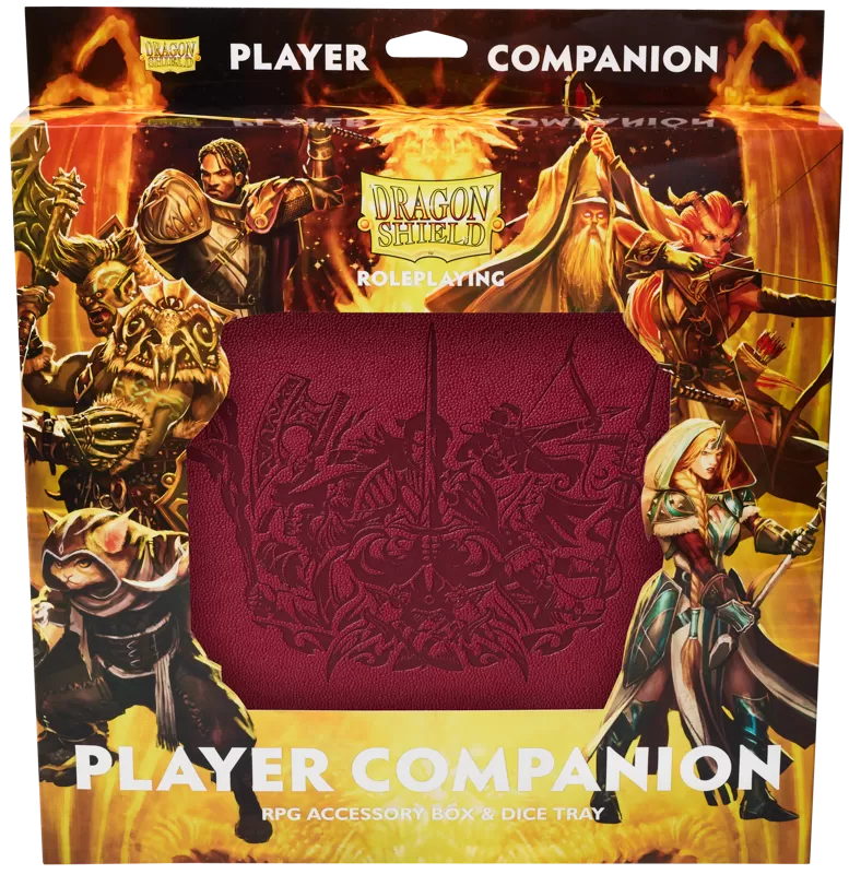 Dragon Shield Roleplaying Player Companion Blood Red-1