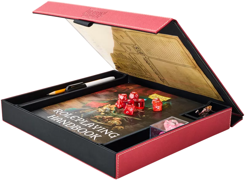 Dragon Shield Roleplaying Player Companion Blood Red-2