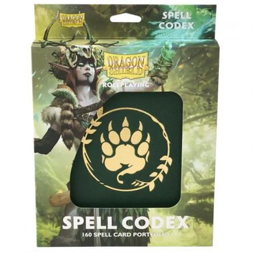 Dragon Shield Roleplaying Spell Codex Forest Green