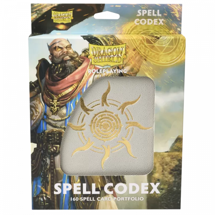 Dragon Shield Roleplaying Spell Codex Ashen White-1