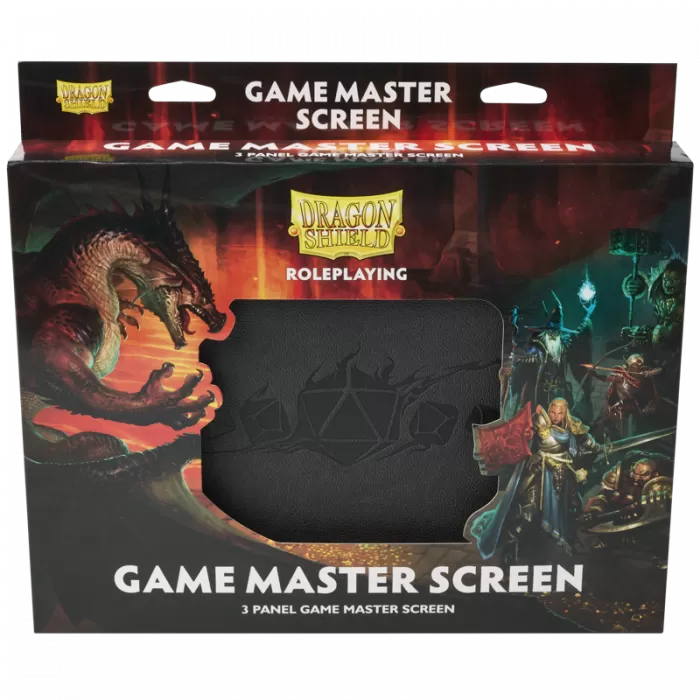 Dragon Shield Roleplaying Game Master Screen Iron Grey-1