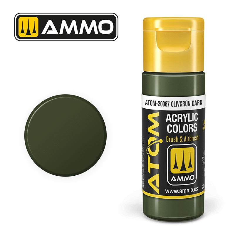 Ammo by MIG - Atom Color - Olivgrün Dark 20ml