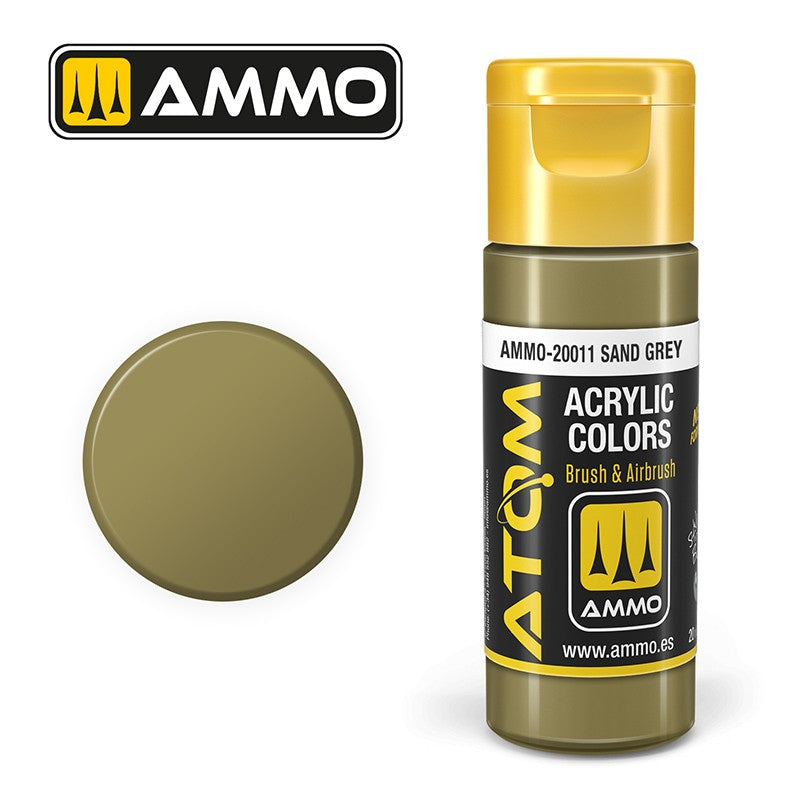 Ammo by MIG - Atom Color - Sand Grey 20ml