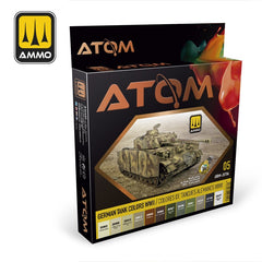 Ammo by MIG - Atom Color - German Tank Colors Wwii Set