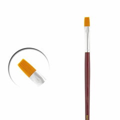 Vallejo Brushes - Toray Flat Rectangular Brush No. 12-1