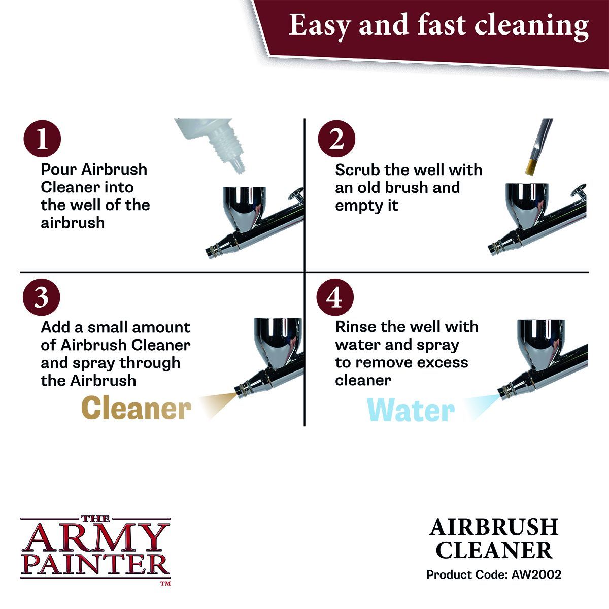 Army Painter - Warpaints Air - Airbrush Cleaner 100 ml-2