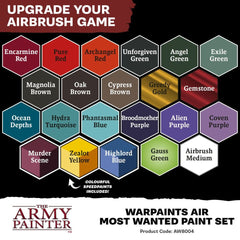 Army Painter - Warpaints Air - Most Wanted Paint Set-1