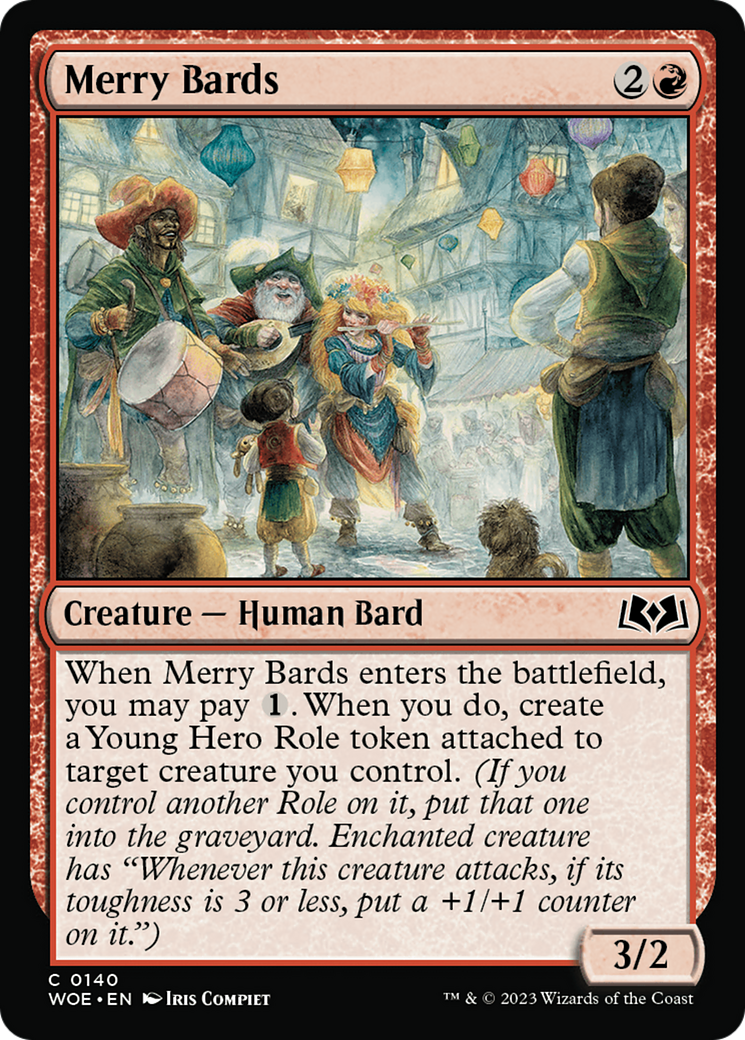 Merry Bards [Wilds of Eldraine]-1