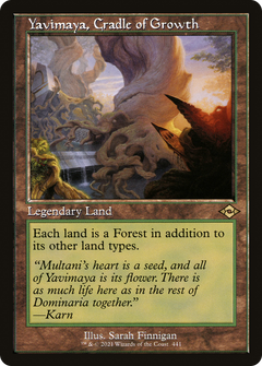 Yavimaya, Cradle of Growth (Retro Frame) (MH2-441) - Modern Horizons 2-1