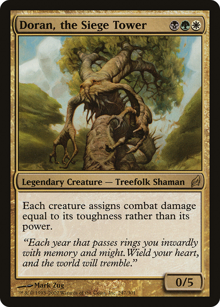 Doran, the Siege Tower [Lorwyn]-1