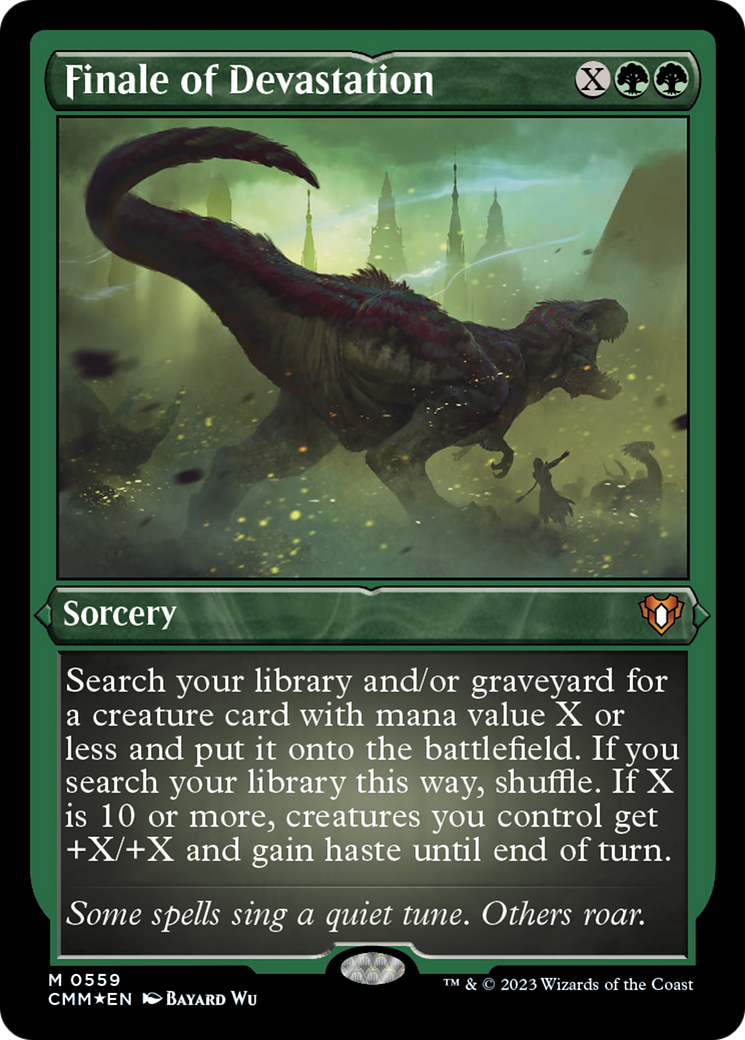 Finale of Devastation (Foil Etched) [Commander Masters]-1