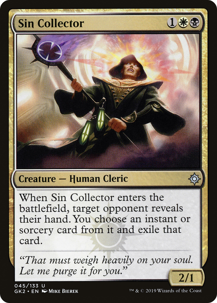 Sin Collector [Ravnica Allegiance Guild Kit]-1