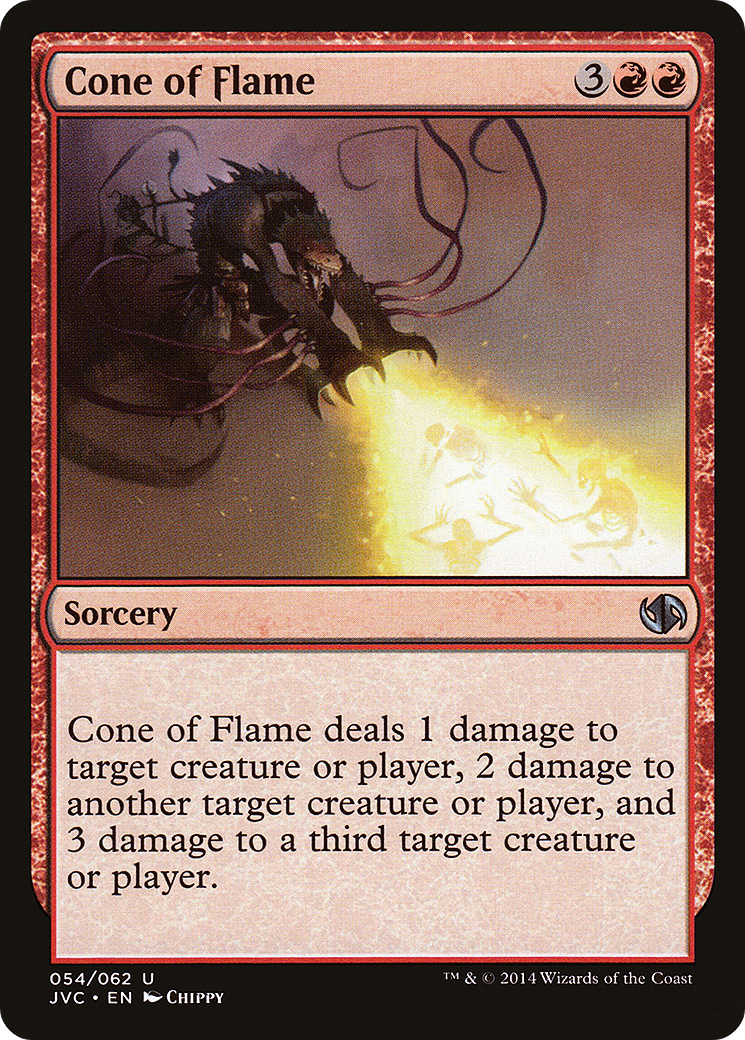 Cone of Flame [Duel Decks Anthology]-1