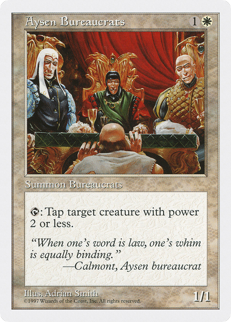 Aysen Bureaucrats [Fifth Edition]-1