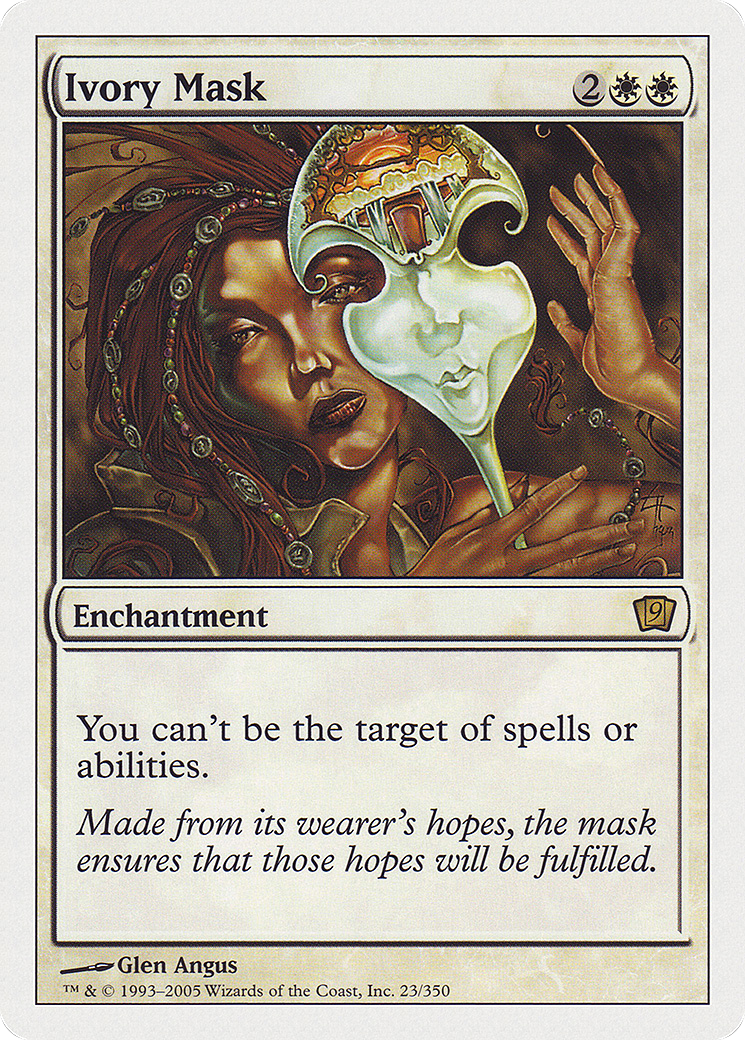 Ivory Mask [Ninth Edition]-1