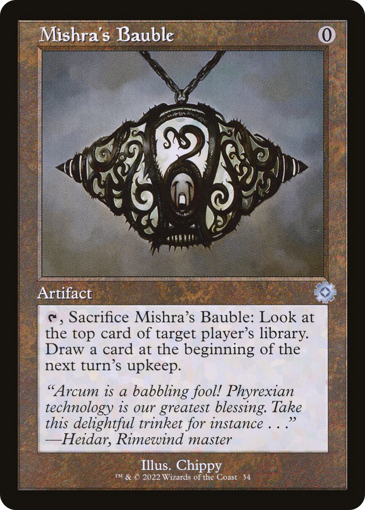 Mishra's Bauble (Retro) [The Brothers' War Retro Artifacts]-1