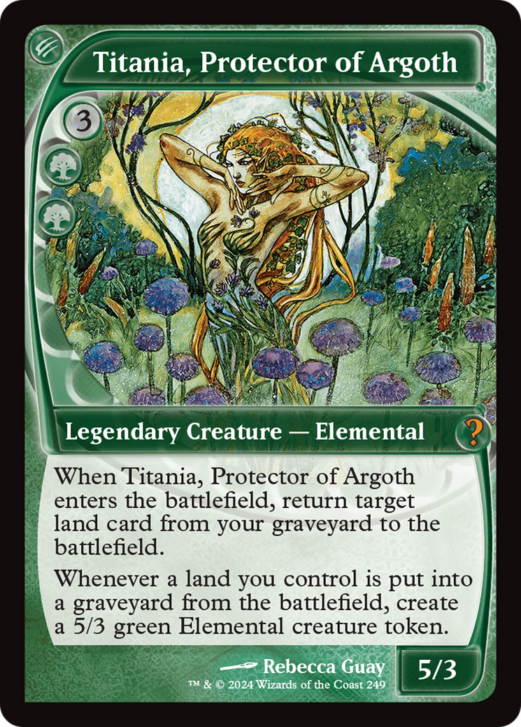 Titania, Protector of Argoth (Future Sight) [Mystery Booster 2]-1