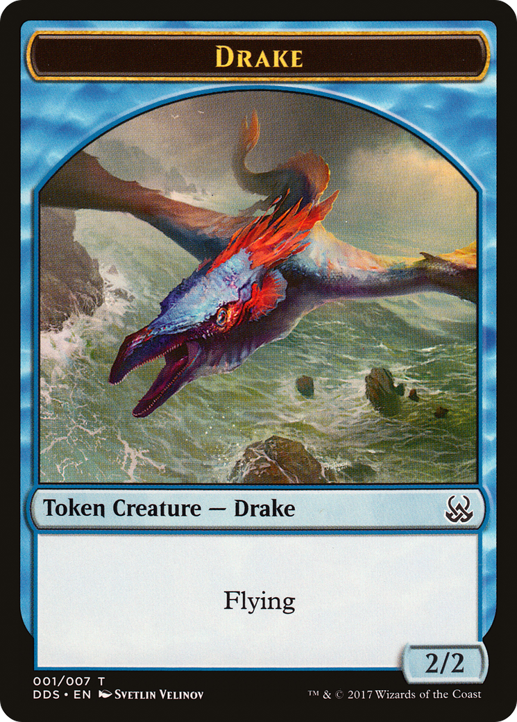 Drake Token [Duel Decks: Mind vs. Might Tokens]-1