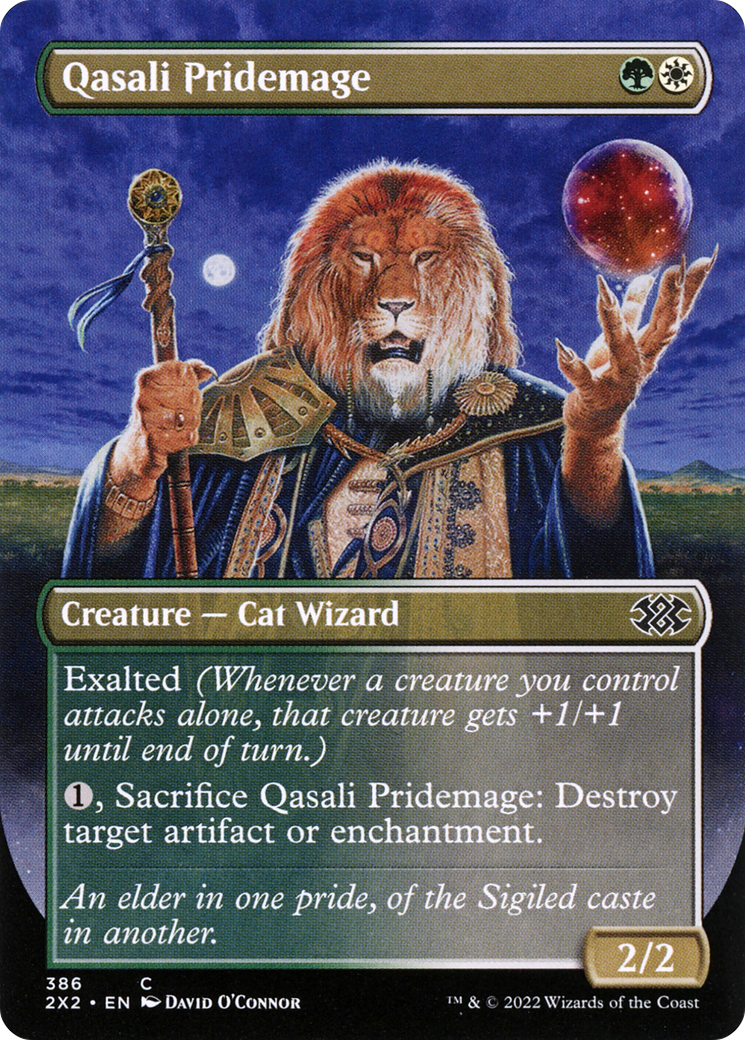 Qasali Pridemage (Borderless Alternate Art) [Double Masters 2022]-1