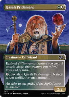 Qasali Pridemage (Borderless Alternate Art) [Double Masters 2022]-1