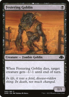 Festering Goblin [Dominaria Remastered]-1