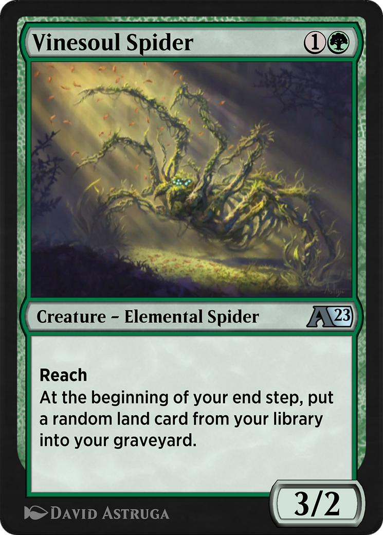 Vinesoul Spider (YDMU-018) - Alchemy: Dominaria-1