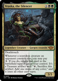Vraska, the Silencer (OTJ-237) - Outlaws of Thunder Junction Foil-1