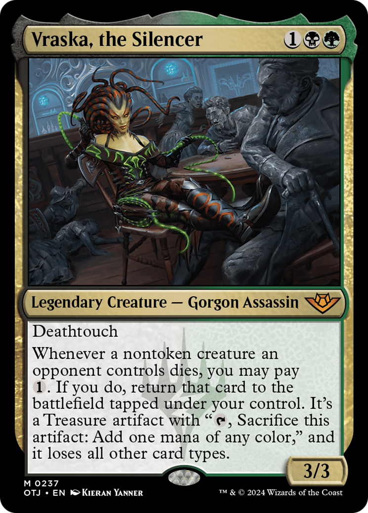 Vraska, the Silencer (OTJ-237) - Outlaws of Thunder Junction-1