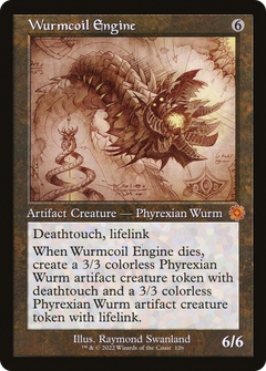 Wurmcoil Engine (Schematic) (BRR-126) - The Brothers' War Retro Artifacts-1