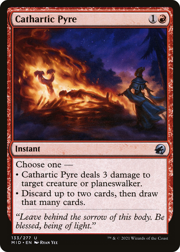 Cathartic Pyre [Innistrad: Midnight Hunt]-1