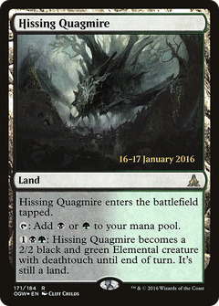 Hissing Quagmire [Oath of the Gatewatch Prerelease Promos]-1