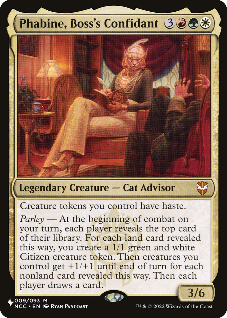 Phabine, Boss's Confidant [The List]-1