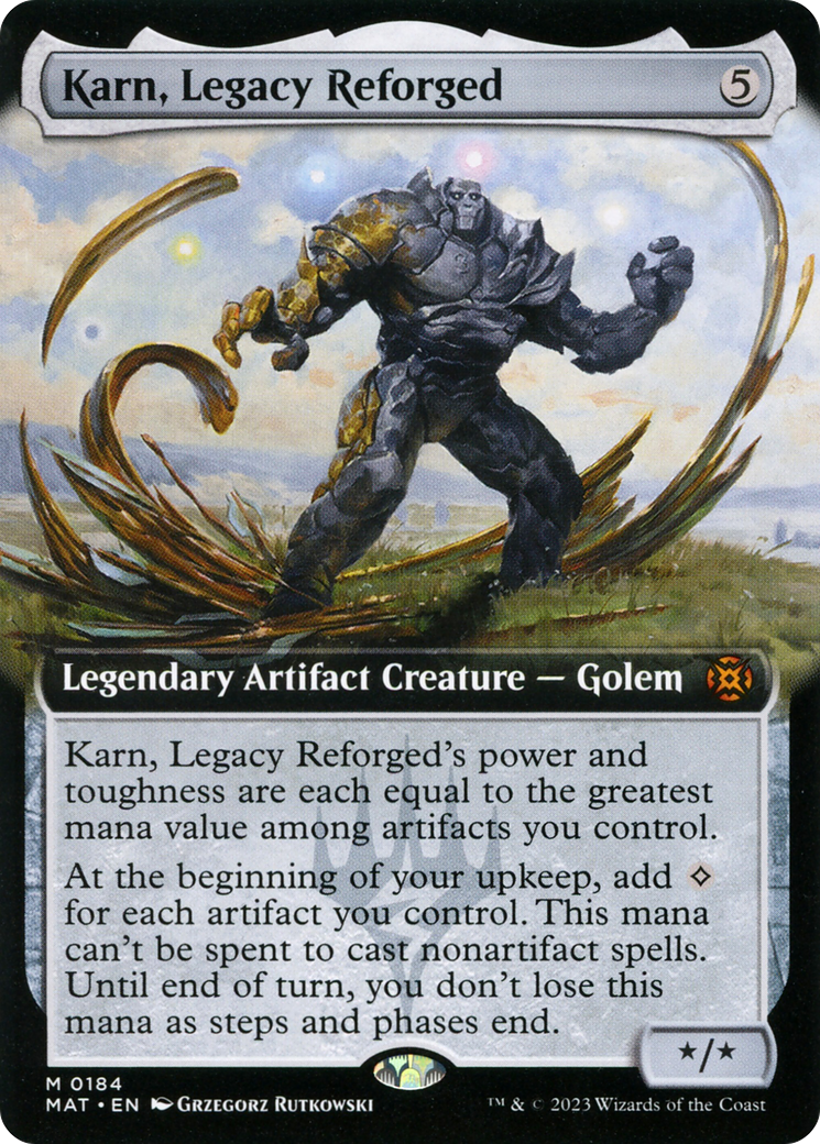 Karn, Legacy Reforged (Extended Art) [March of the Machine: The Aftermath]-1