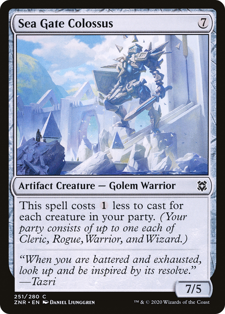 Sea Gate Colossus [Zendikar Rising]-1