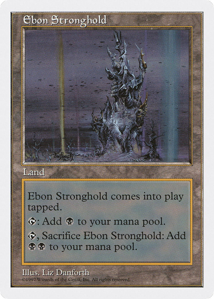 Ebon Stronghold [Fifth Edition]-1