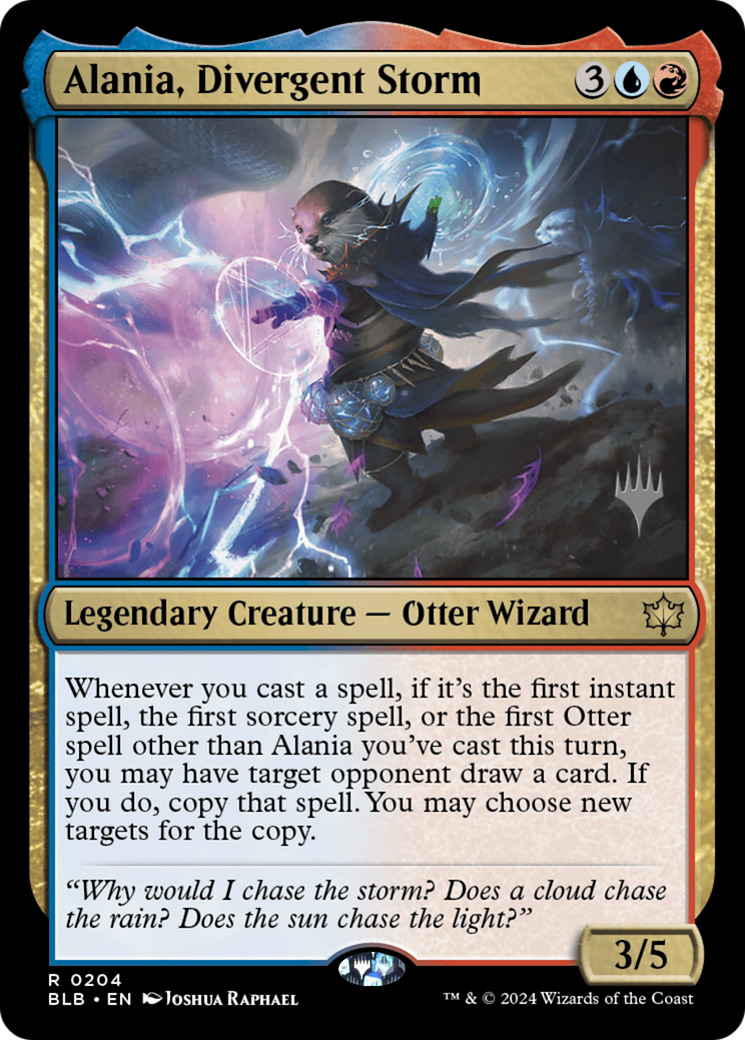 Alania, Divergent Storm (Promo Pack) [Bloomburrow Promos]-1