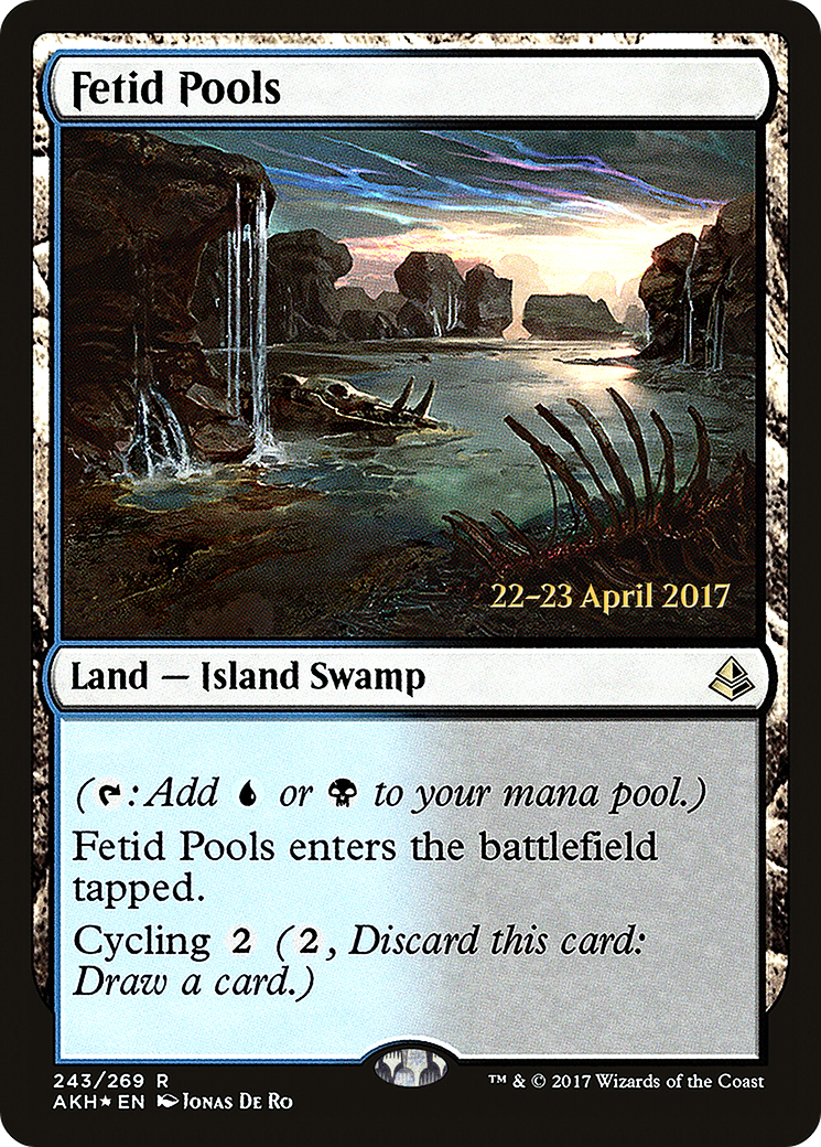 Fetid Pools [Amonkhet Prerelease Promos]-1