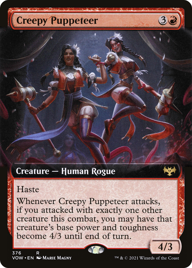 Creepy Puppeteer (Extended Art) [Innistrad: Crimson Vow]-1