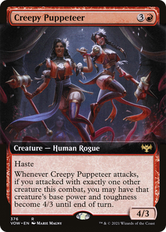 Creepy Puppeteer (Extended Art) [Innistrad: Crimson Vow]-1