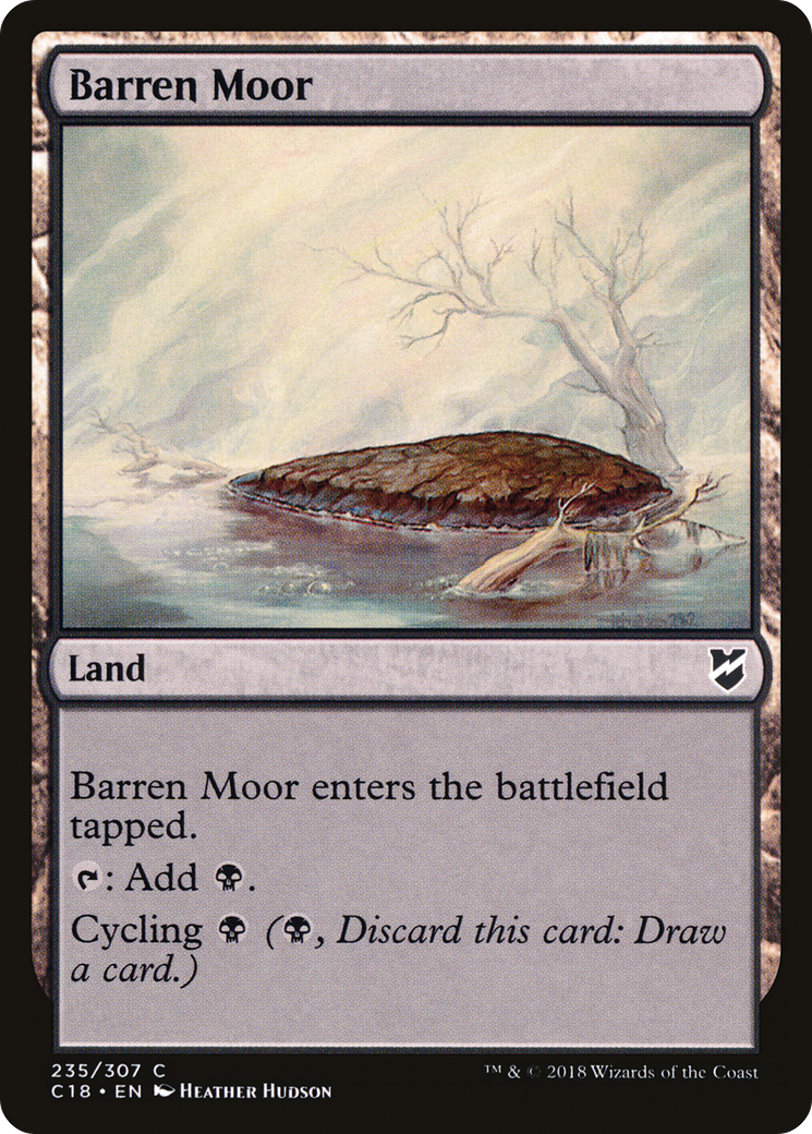 Barren Moor [Commander 2018]-1