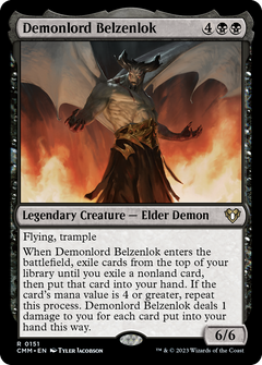 Demonlord Belzenlok [Commander Masters]-1